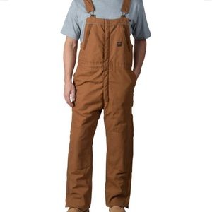 Walls insulated bib overalls size L